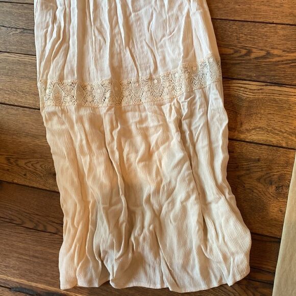 Flying Tomato maxi dress medium blue embroidered - Picture 4 of 8